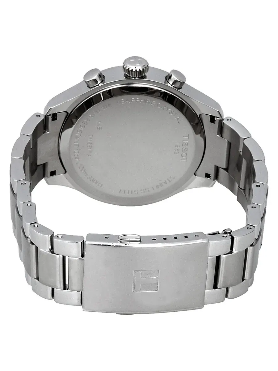 Мужские часы Tissot Chrono XL Classic с синим циферблатом T116.617.11.047.01 — изображение 3 из 3, оттенок серебряный