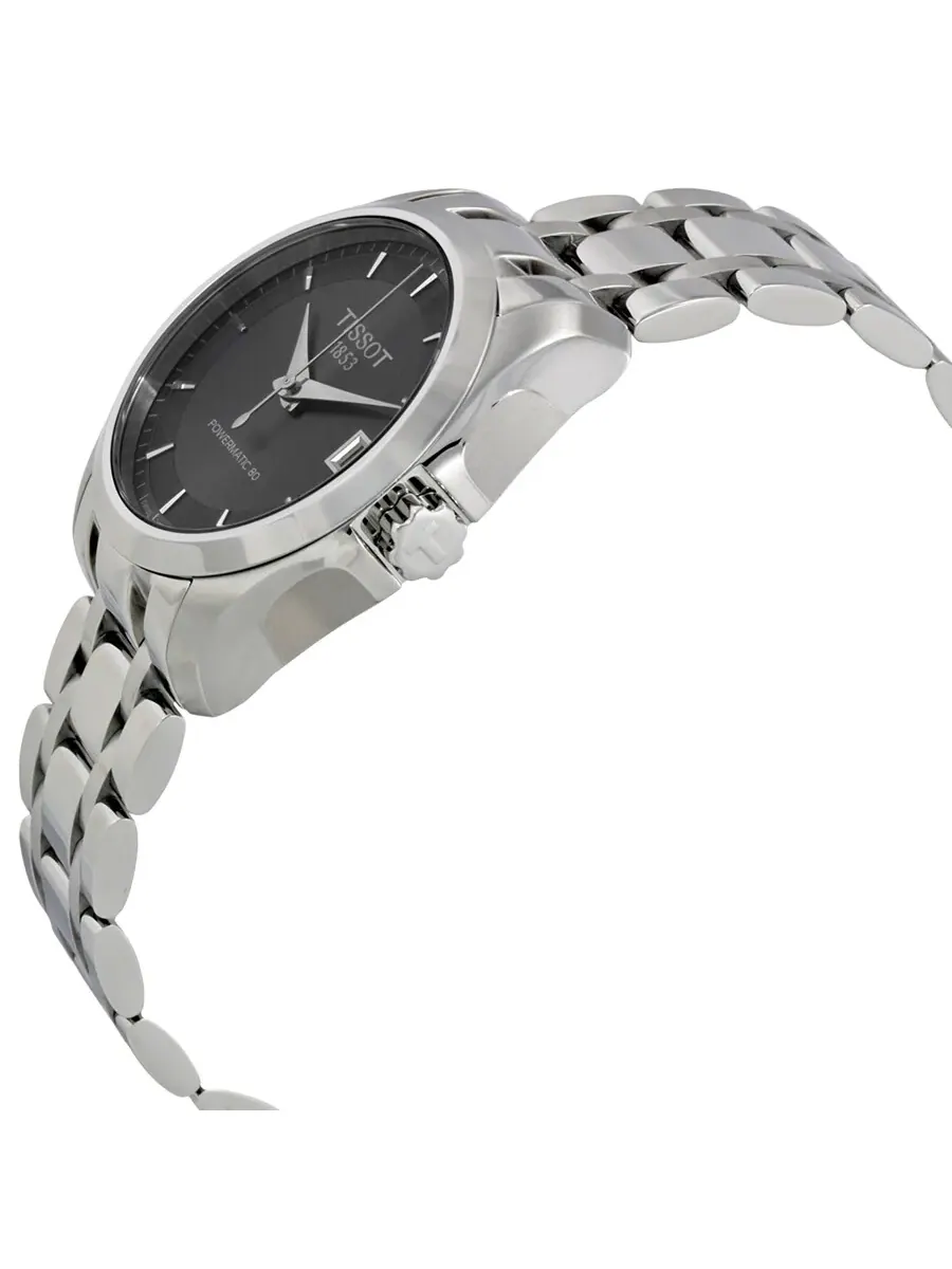 Женские автоматические часы Tissot Couturier Powermatic 80 T035.207.11.061.00 — изображение 2 из 3, оттенок серебряный