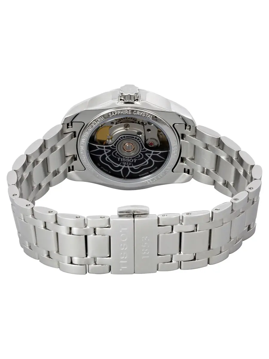 Женские автоматические часы Tissot Couturier Powermatic 80 T035.207.11.061.00 — изображение 3 из 3, оттенок серебряный
