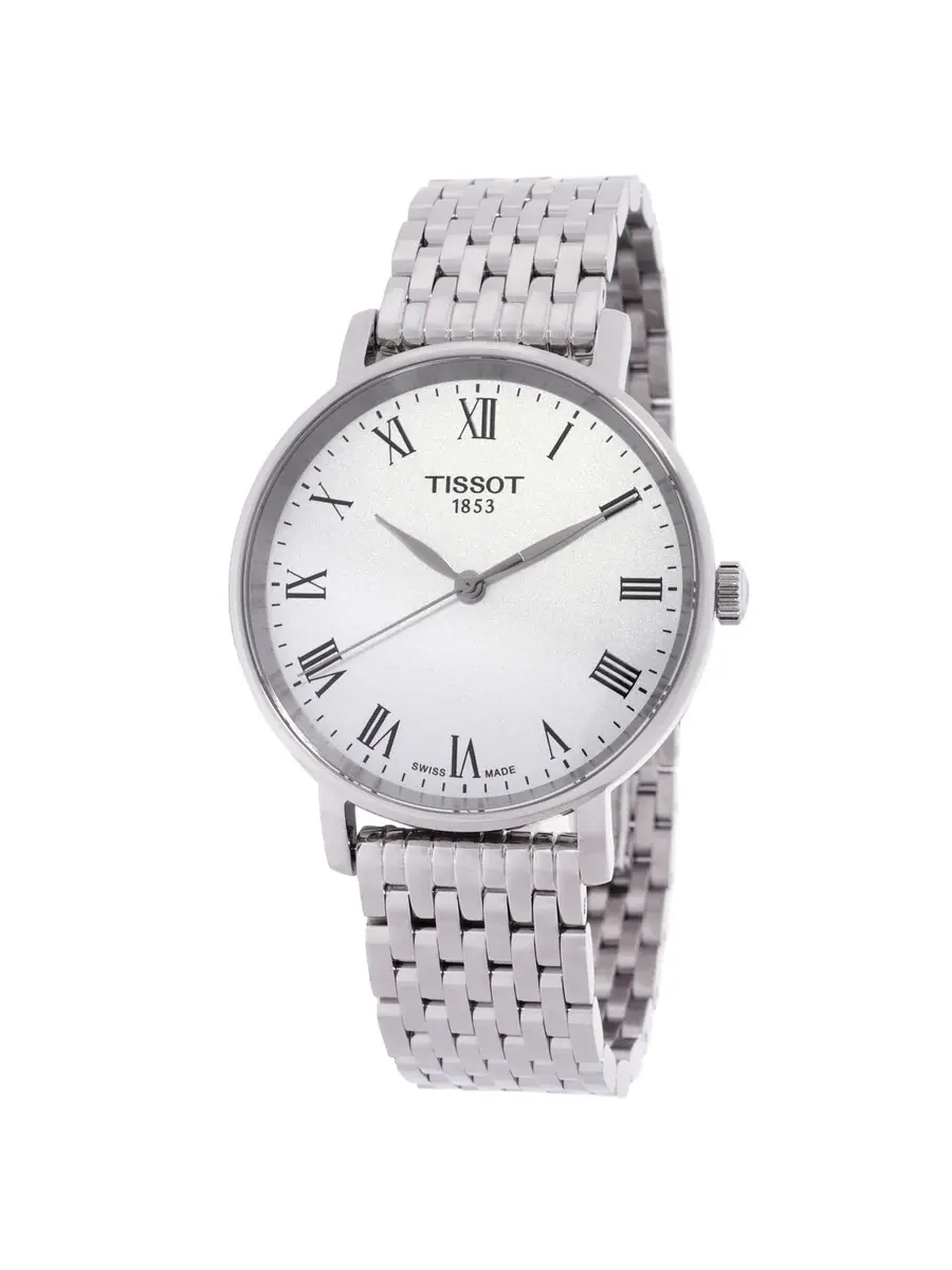 Женские часы Tissot Everytime Quartz с серебристым циферблатом T1432101103300 — изображение 1 из 3, оттенок серебряный