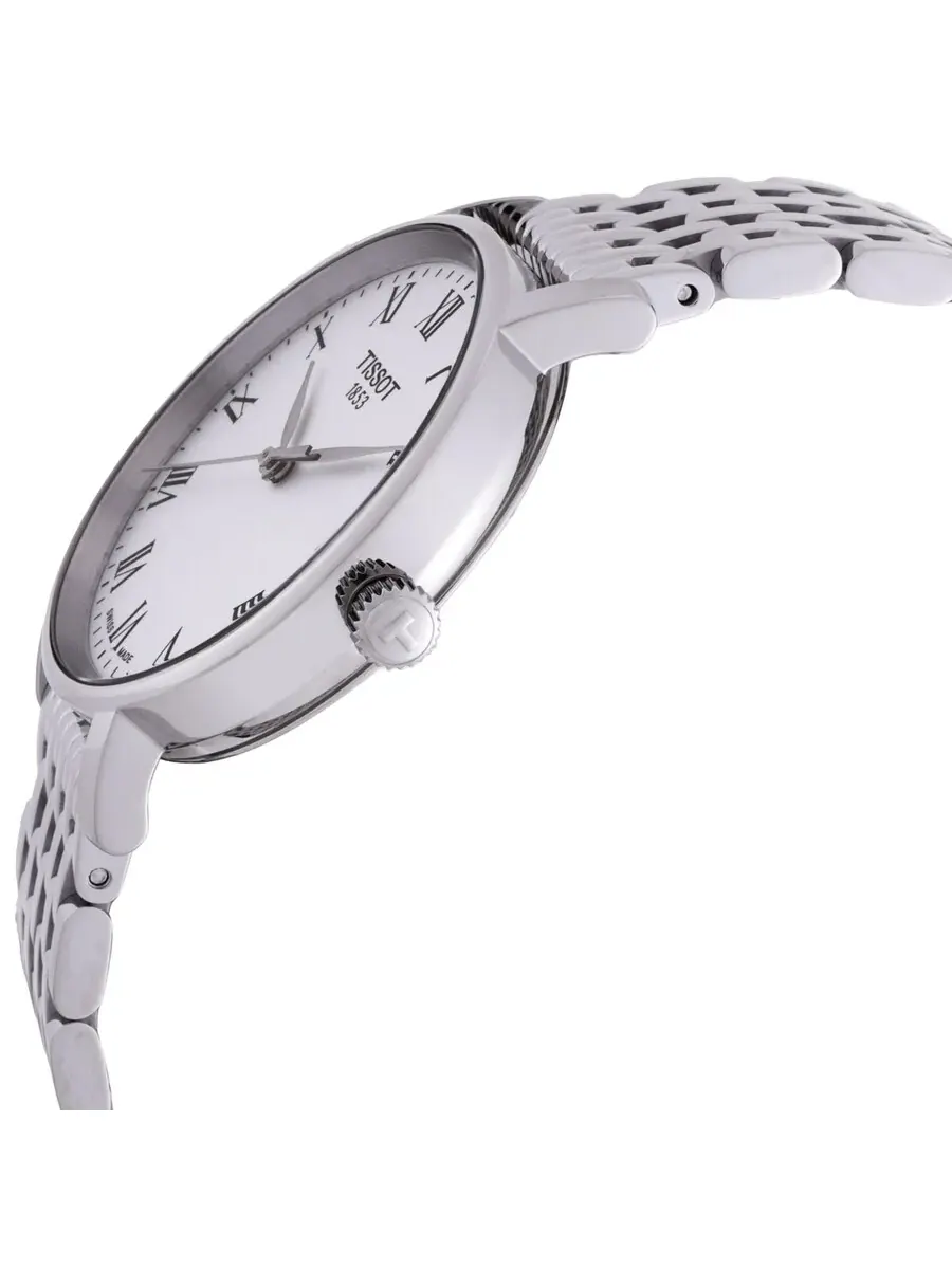 Женские часы Tissot Everytime Quartz с серебристым циферблатом T1432101103300 — изображение 2 из 3, оттенок серебряный