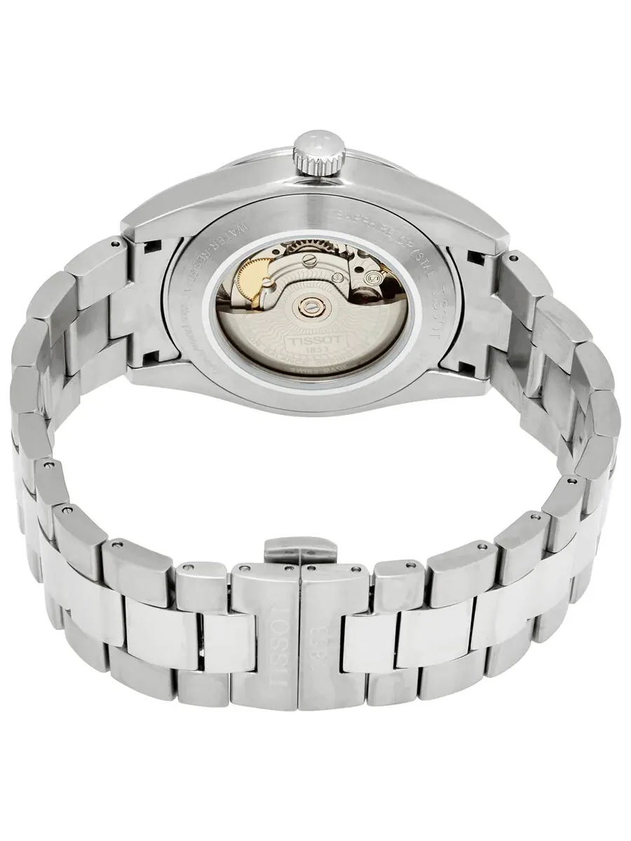 Часы Tissot Gentleman Powermatic 80 с автоматическим механизмом и черным циферблатом T127.407.11.051.00 — изображение 3 из 3