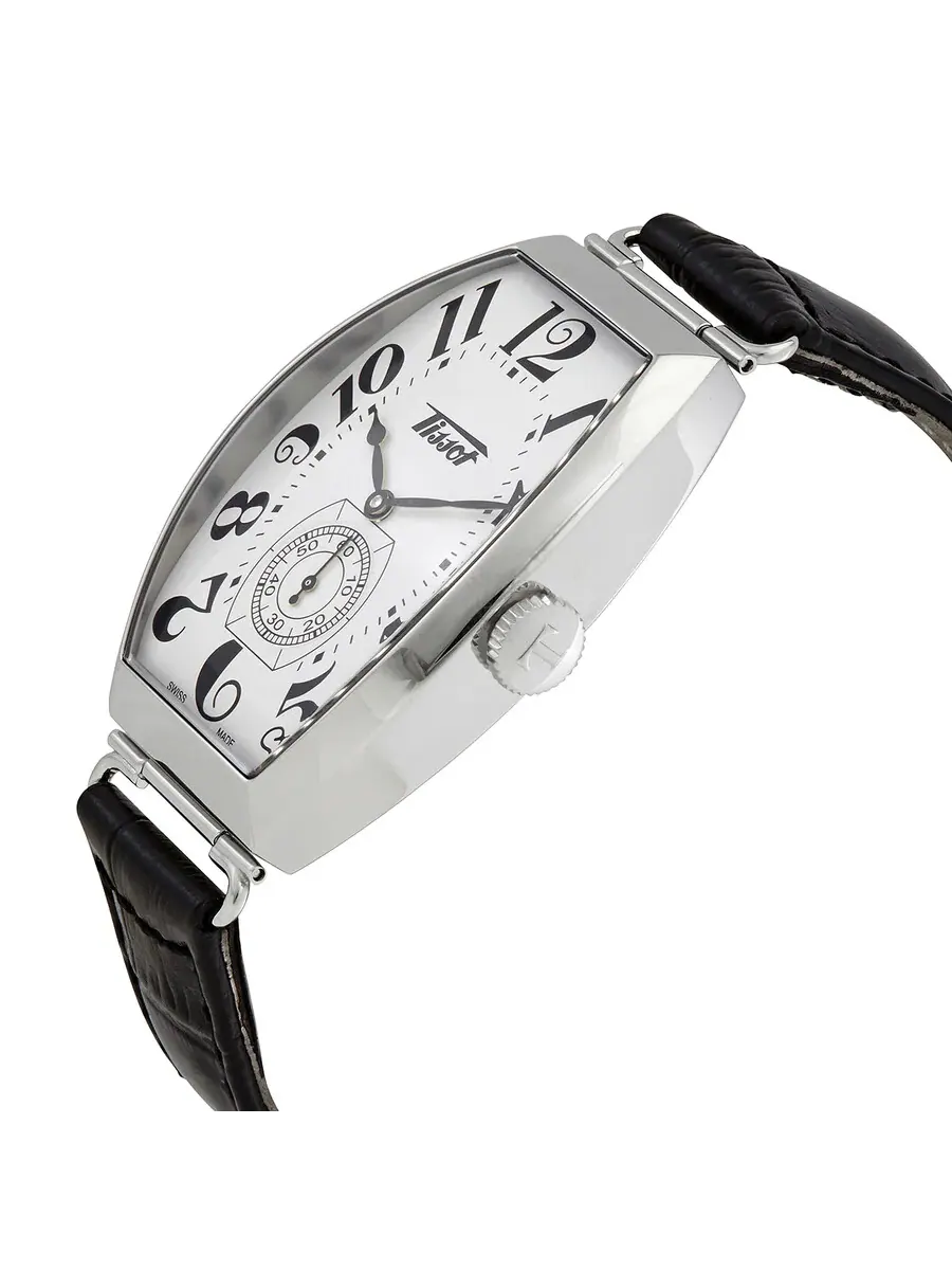 Женские часы Tissot Heritage Porto с ручным заводом и серебристым циферблатом T128.505.16.012.00 — изображение 2 из 3