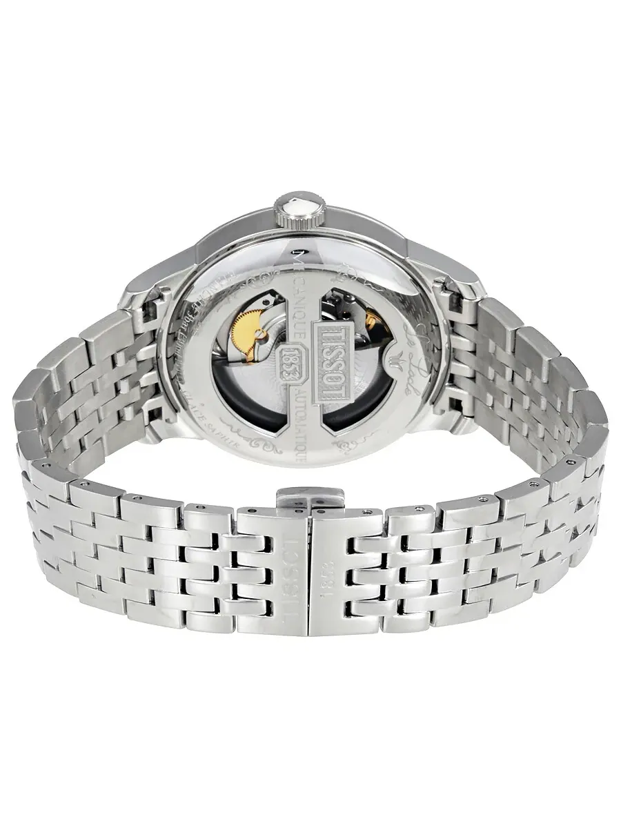Мужские автоматические часы Tissot Le Locle Powermatic 80, модель T006.407.11.053.00 — изображение 3 из 3, оттенок серебряный
