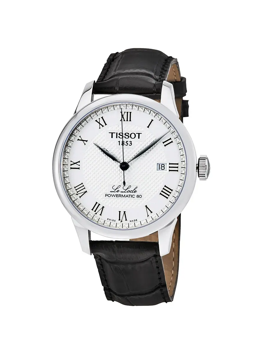 Мужские часы Tissot Le Locle Powermatic 80 с автоматическим механизмом T006.407.16.033.00 — изображение 1 из 3