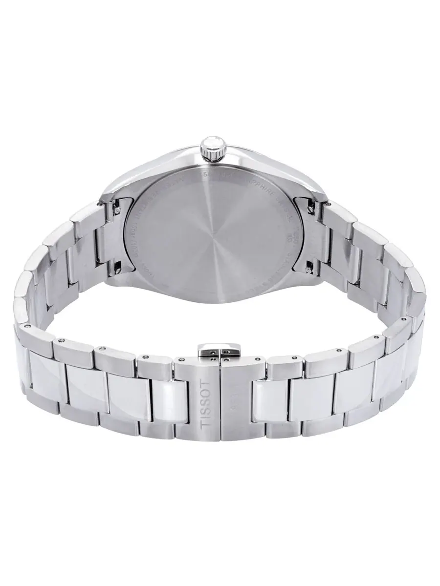 Мужские часы Tissot PR 100 Quartz с черным циферблатом T1504101105100 — изображение 3 из 3, оттенок серебряный