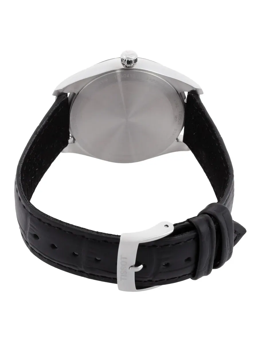 Мужские часы Tissot PR 100 Quartz с черным циферблатом T1504101605100 — изображение 3 из 3, оттенок серебряный