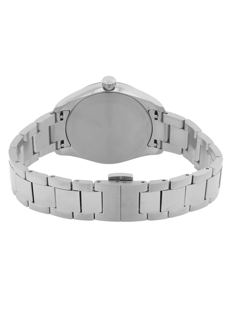 Женские часы Tissot PR 100 Quartz с синим циферблатом T1502101104100 — изображение 3 из 3, оттенок серебряный
