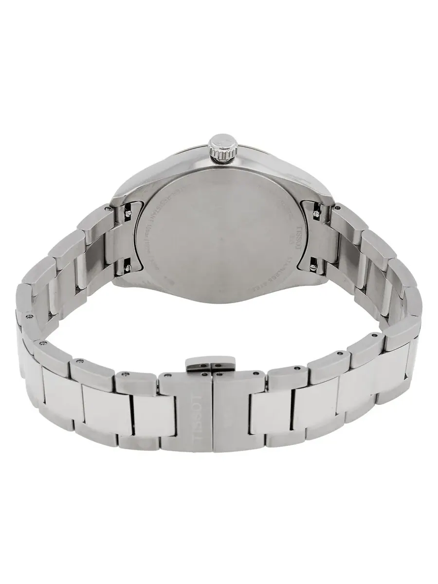Женские кварцевые часы Tissot PR 100 с циферблатом ледяного синего цвета T1502101135100 — изображение 3 из 3