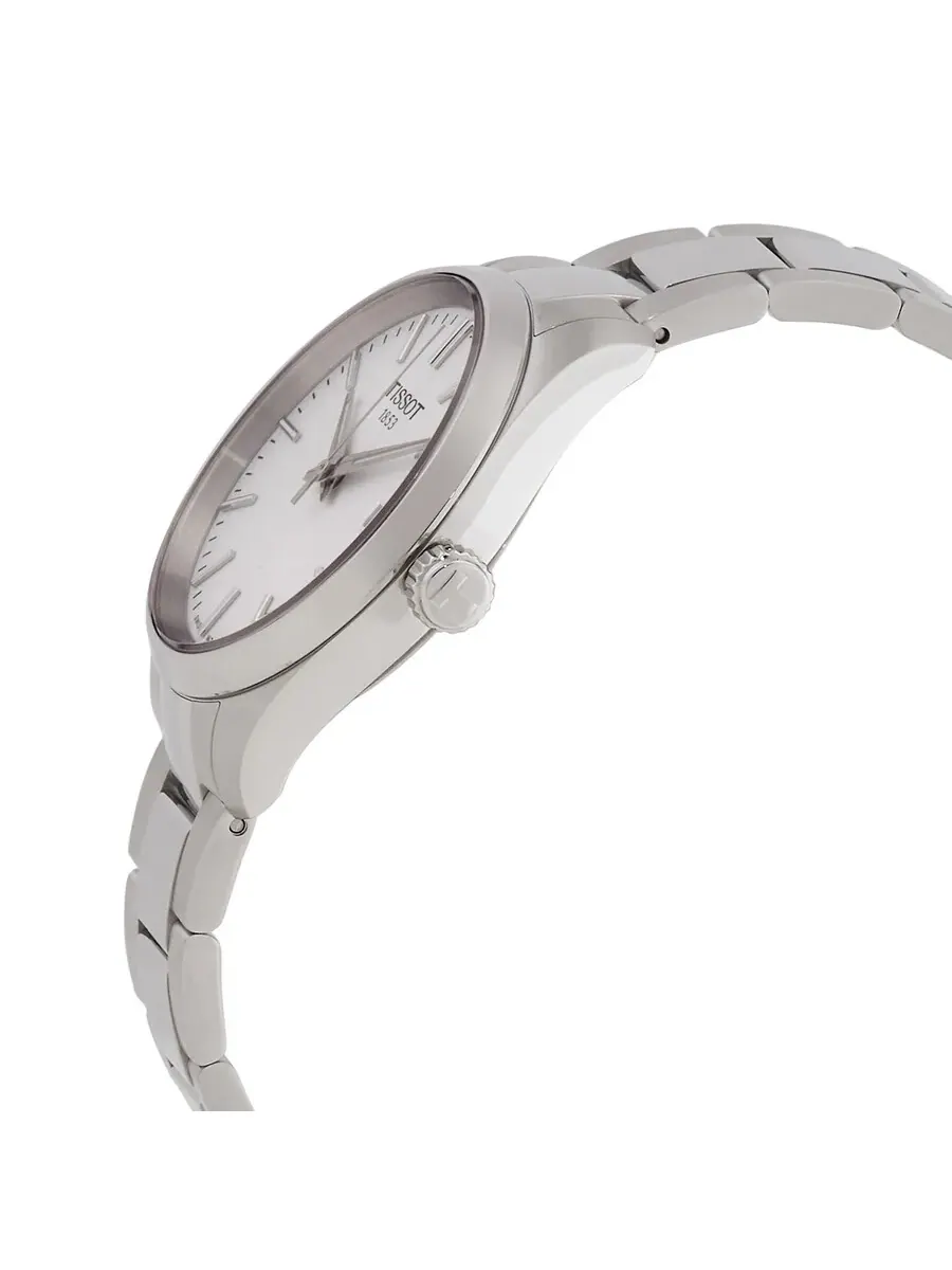 Женские часы Tissot PR 100 Quartz с серебристым циферблатом T1502101103100 — изображение 2 из 3, оттенок серебряный