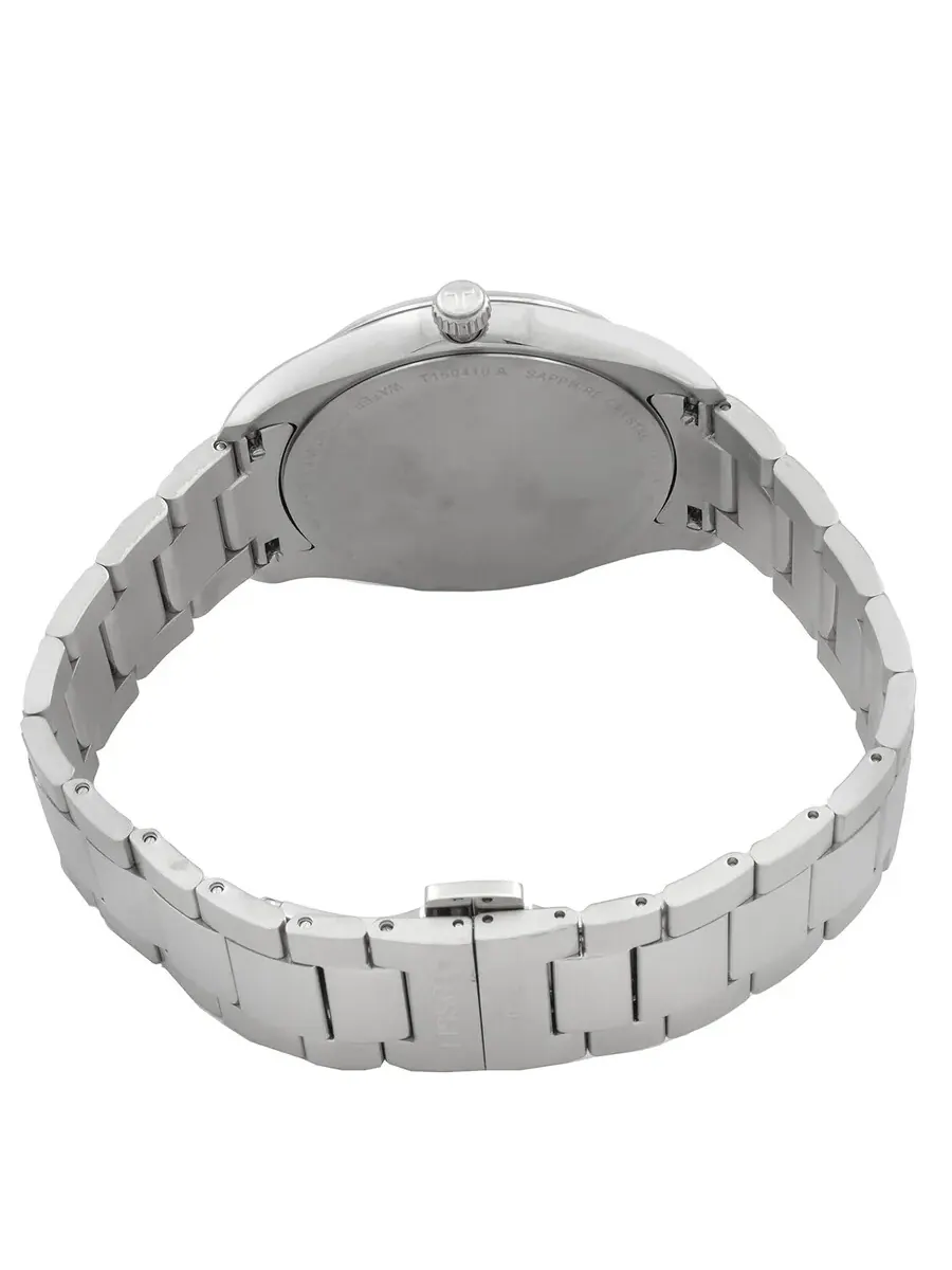 Мужские кварцевые часы Tissot PR 100 с зеленым циферблатом, модель T1504101109100 — изображение 3 из 3, оттенок серебряный