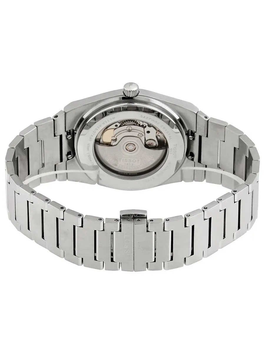 Мужские автоматические часы Tissot PRX Powermatic 80 с черным циферблатом T137.407.11.051.00 — изображение 3 из 3