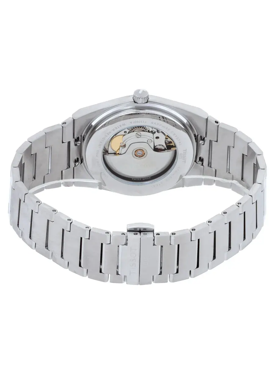 Мужские автоматические часы Tissot PRX Powermatic 80 с синим циферблатом, артикул T1374071135101 — изображение 3 из 3