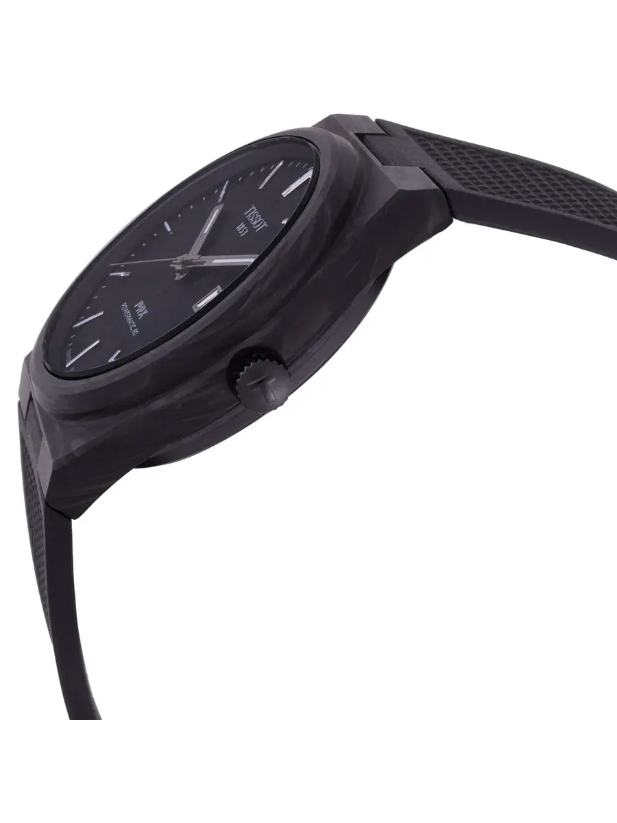 Мужские часы Tissot PRX Powermatic 80 автоматические T1379079720100 — изображение 2 из 3, оттенок черный