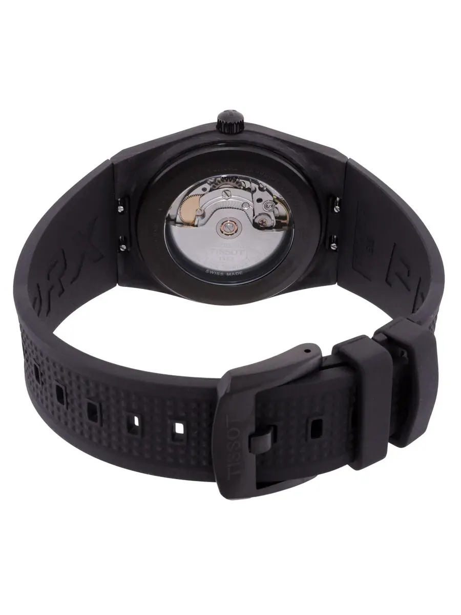 Мужские часы Tissot PRX Powermatic 80 автоматические T1379079720100 — изображение 3 из 3, оттенок черный