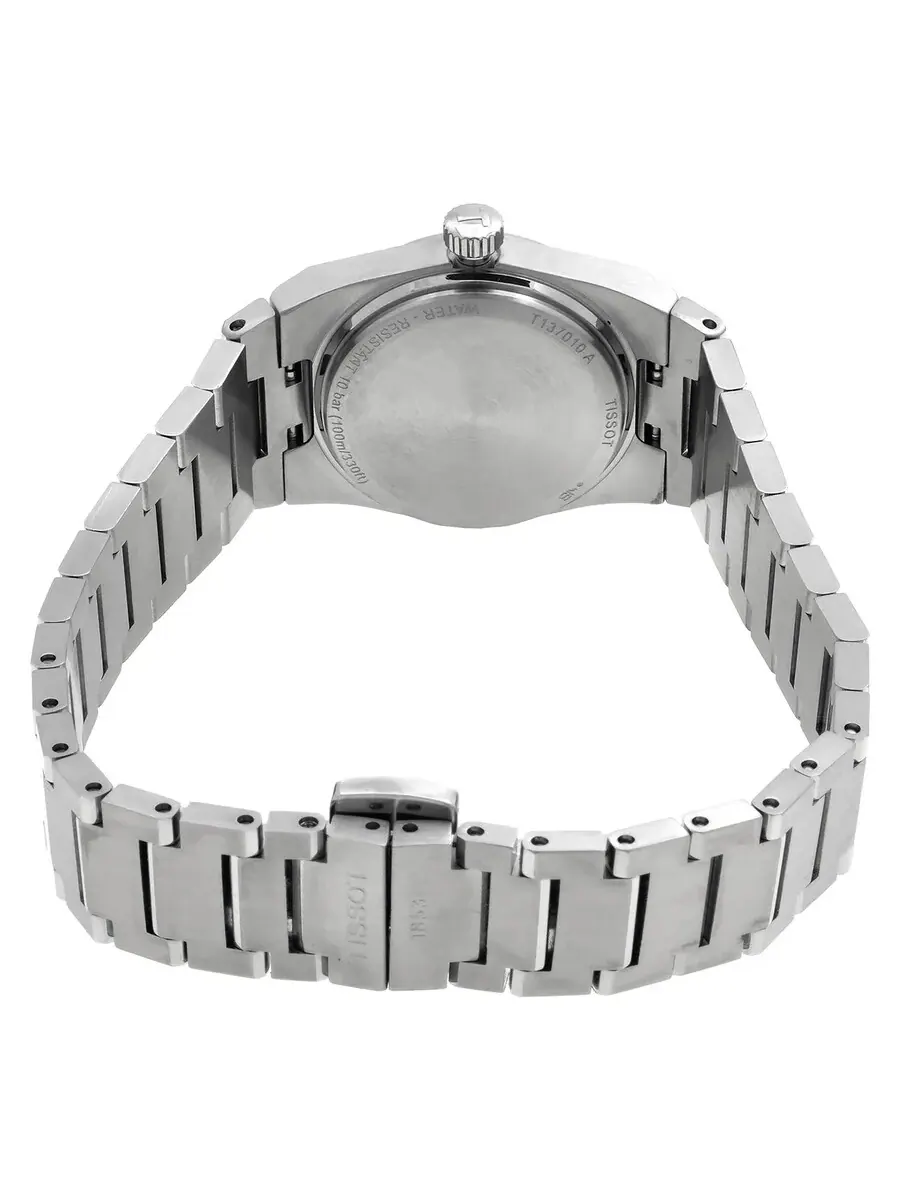 Женские часы Tissot PRX Quartz Ice Blue T1370101135100 — изображение 3 из 3, оттенок серебряный