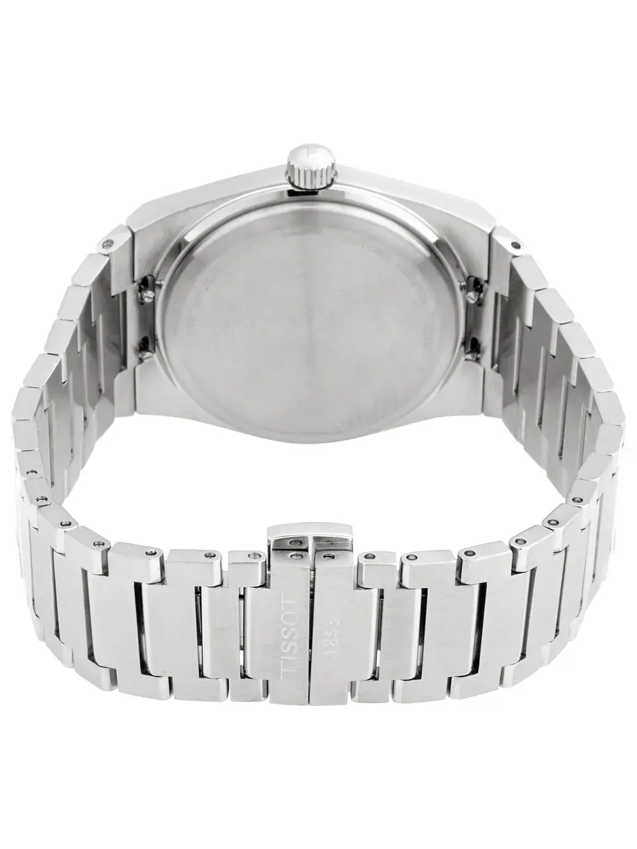 Женские часы Tissot PRX Quartz с серебристым циферблатом T1372101103100 — изображение 3 из 3, оттенок серебряный