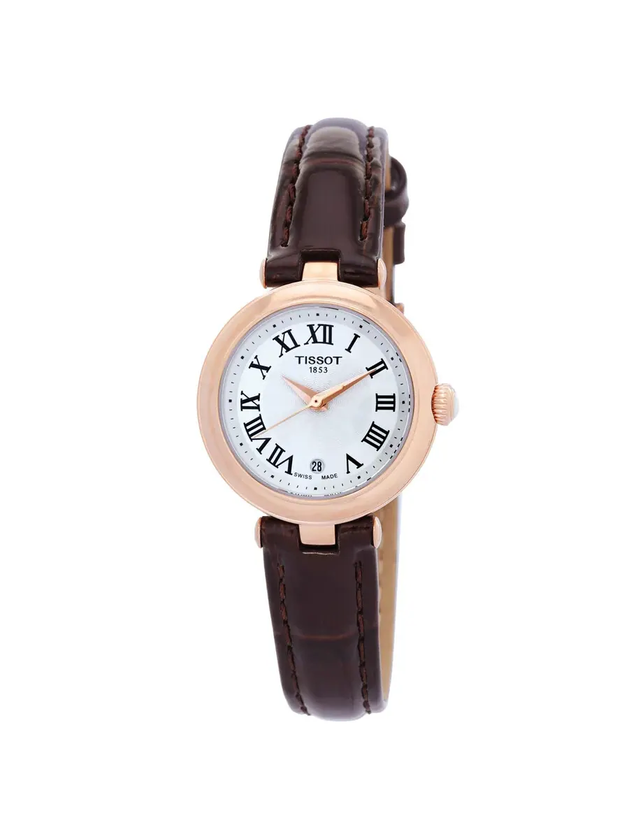 Женские часы Tissot с кварцевым механизмом и белым циферблатом T126.010.36.013.00 — изображение 1 из 3, оттенок белый