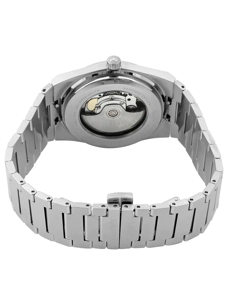 Мужские часы Tissot PRX Powermatic 80 с автоматическим механизмом и синим циферблатом T137.407.11.041.00 — изображение 3 из 3