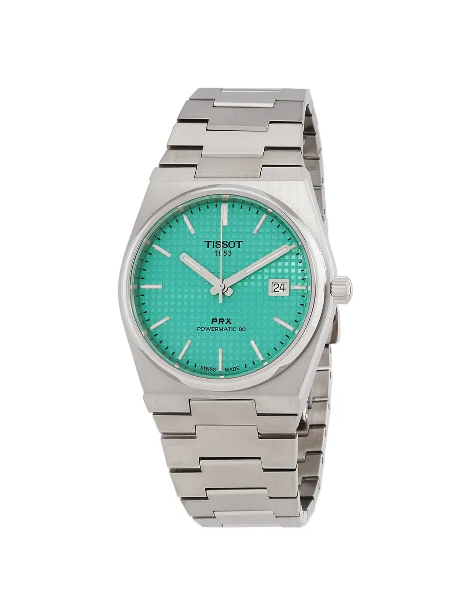 Мужские автоматические часы Tissot T-Classic с зеленым циферблатом, артикул T1374071109101 — изображение 1 из 3