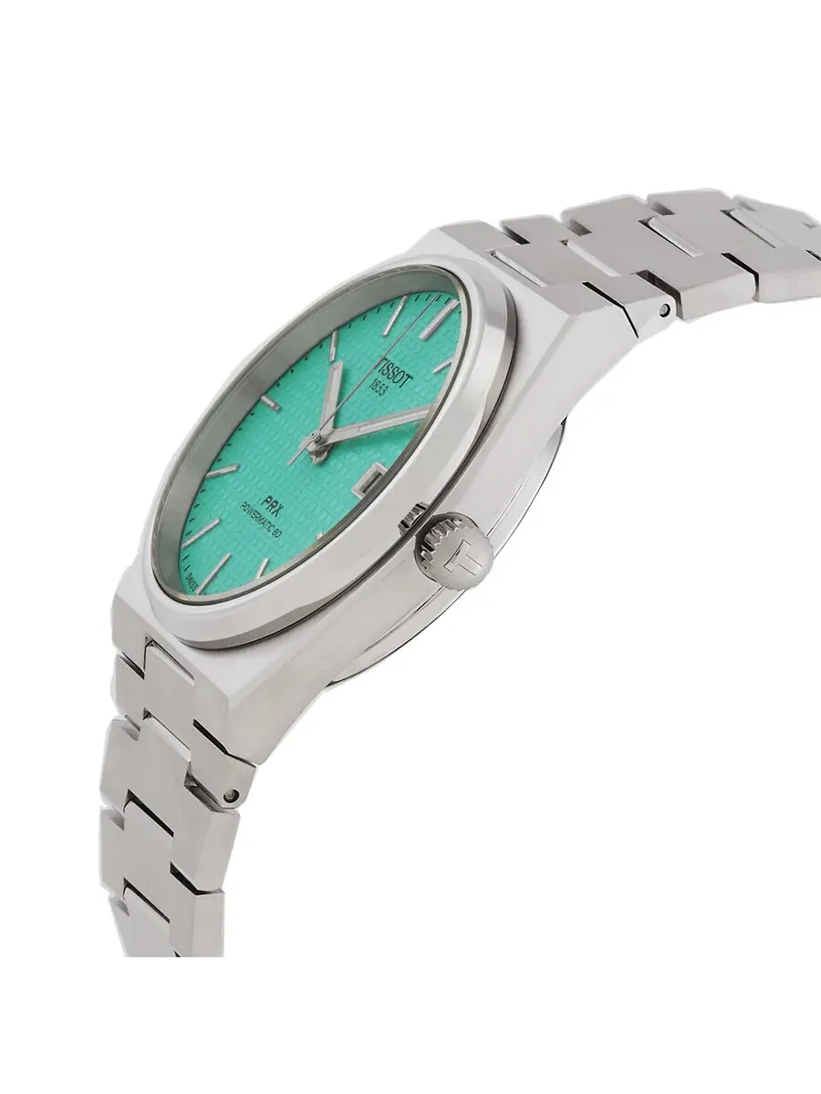 Мужские автоматические часы Tissot T-Classic с зеленым циферблатом, артикул T1374071109101 — изображение 2 из 3