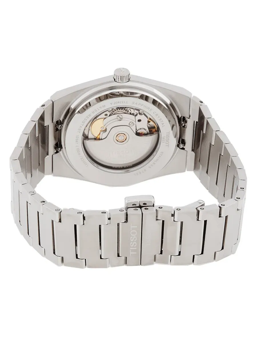 Мужские автоматические часы Tissot T-Classic с зеленым циферблатом, артикул T1374071109101 — изображение 3 из 3