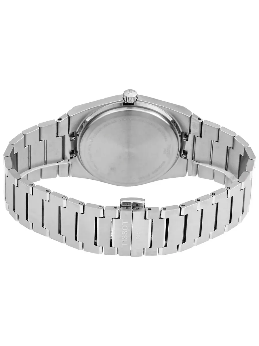 Мужские часы Tissot PRX Quartz с синим циферблатом T137.410.11.041.00 — изображение 3 из 3, оттенок серебряный