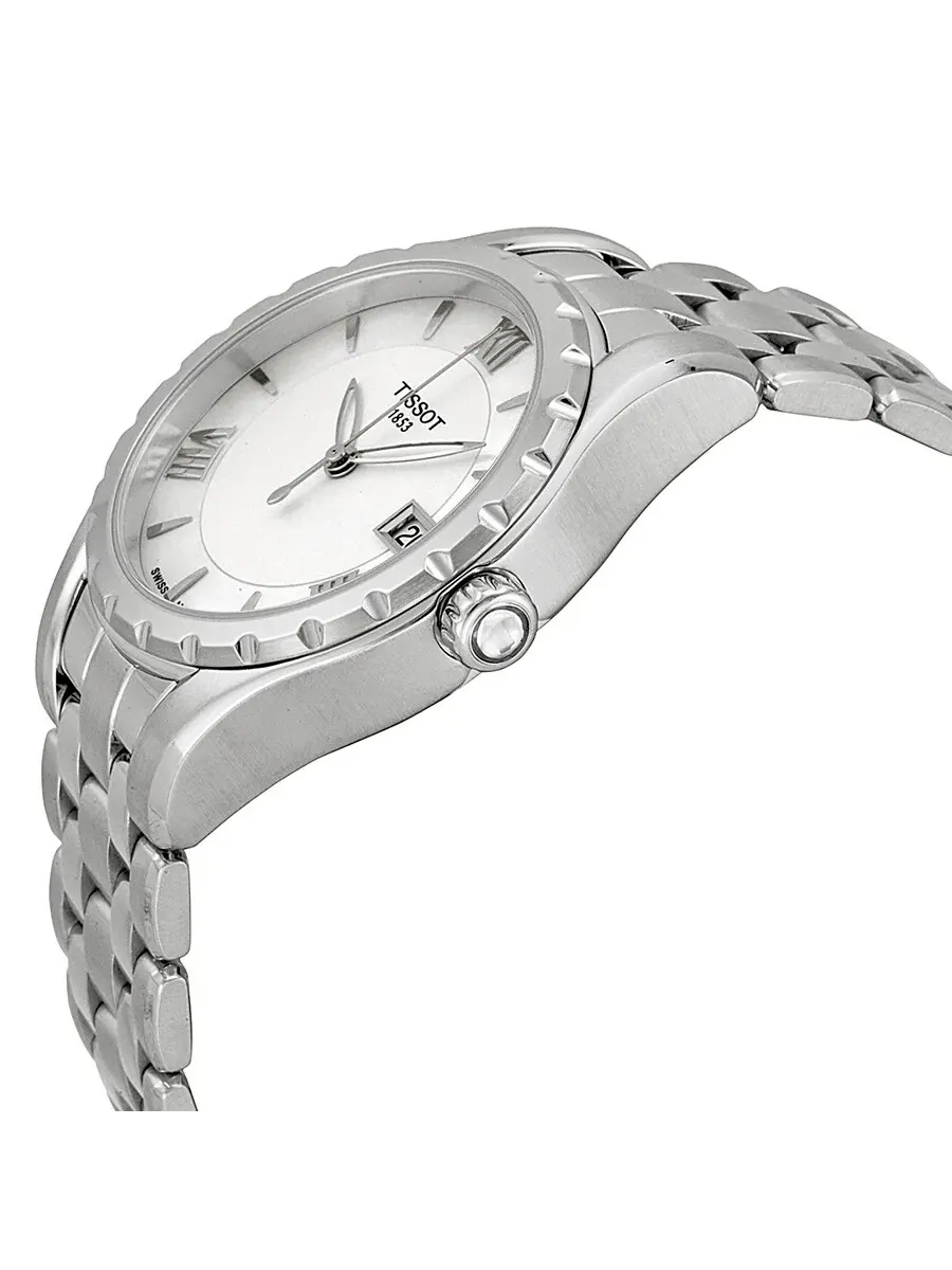 Женские часы Tissot T-Lady с перламутровым циферблатом T0722101111800 — изображение 2 из 4, оттенок серебряный
