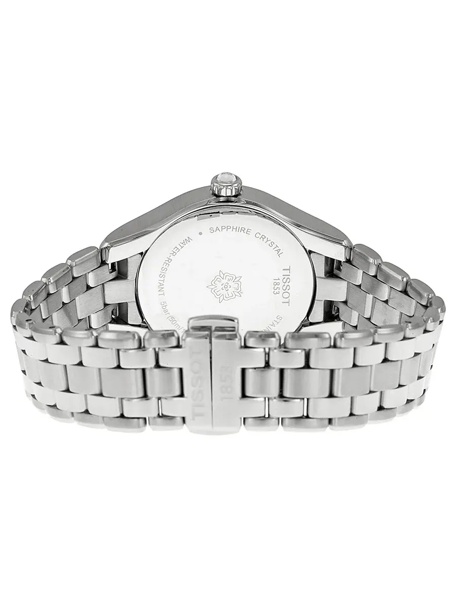 Женские часы Tissot T-Lady с перламутровым циферблатом T0722101111800 — изображение 3 из 4, оттенок серебряный