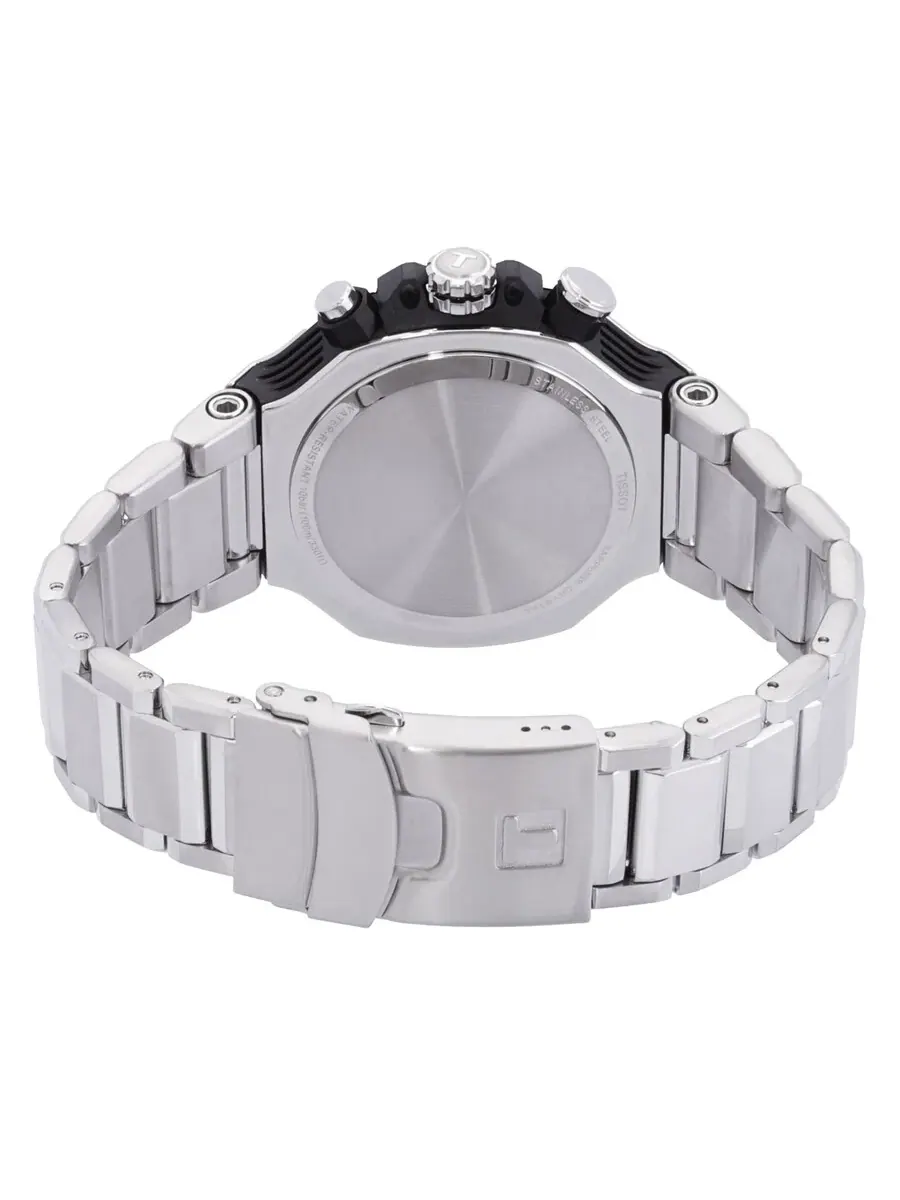 Мужские часы Tissot T-Race Chronograph Quartz с черным циферблатом T141.417.11.051.01 — изображение 3 из 3