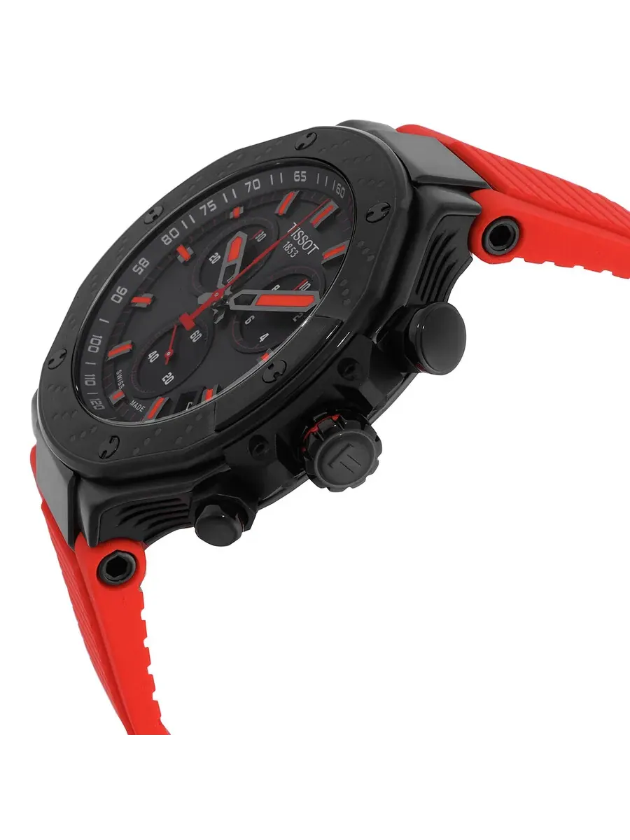 Мужские часы Tissot T-Race Chronograph Quartz T1414173706101 — изображение 2 из 3, оттенок черный