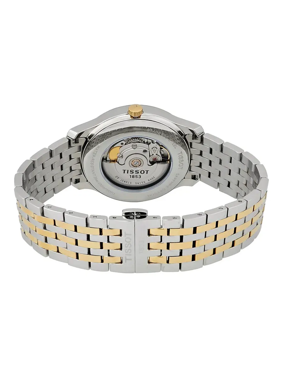 Мужские часы Tissot Tradition Automatic с серебристым циферблатом T063.428.22.038.00 — изображение 3 из 3, оттенок серебряный