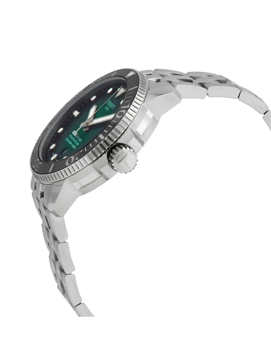 Мужские автоматические часы Tissot Seastar T120.407.11.091.01 — изображение 2 из 3, оттенок черный