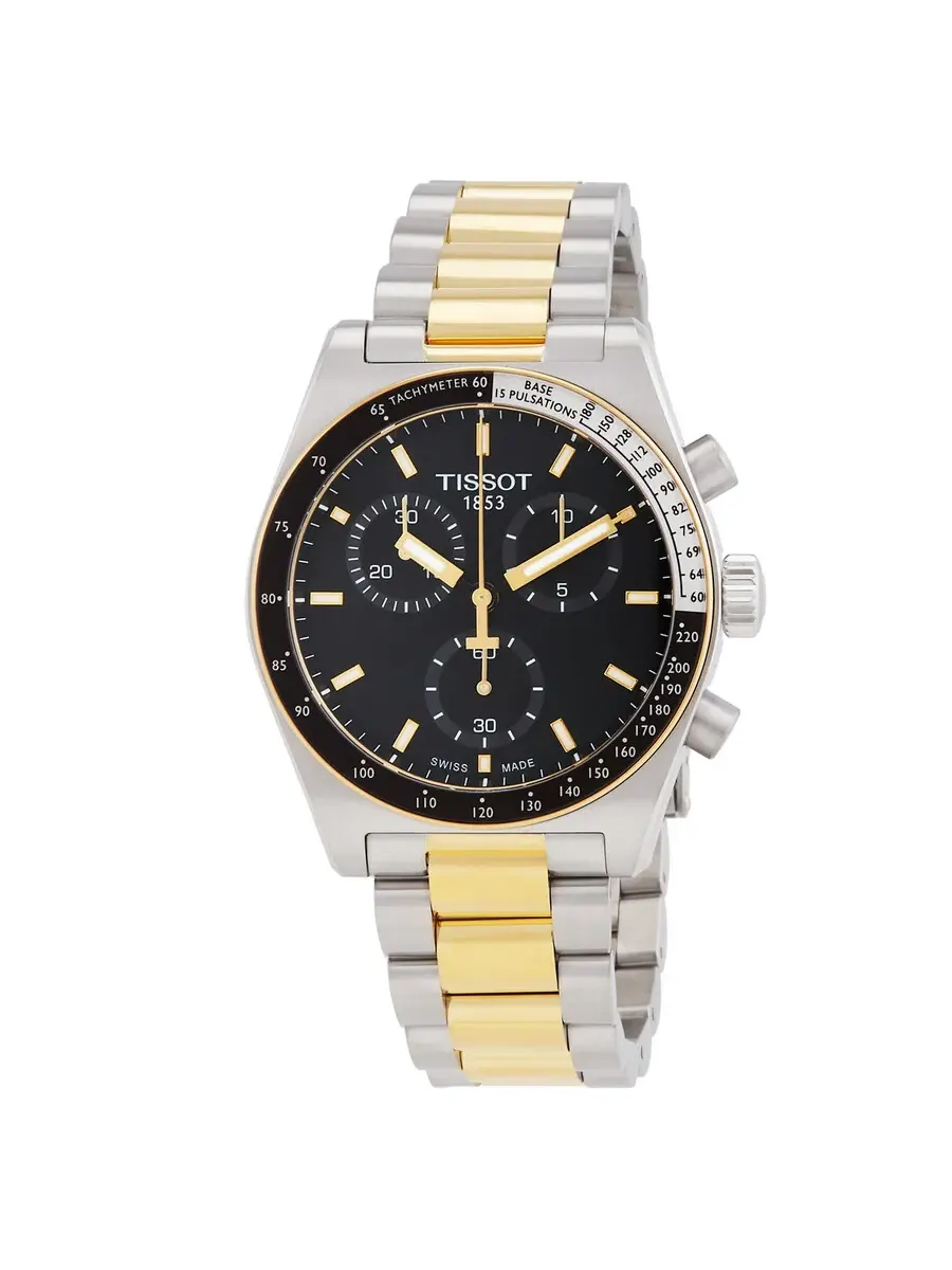 Мужские часы Tissot T-Sport Chronograph Quartz с черным циферблатом T149.417.22.051.00 — изображение 1 из 3, оттенок черный