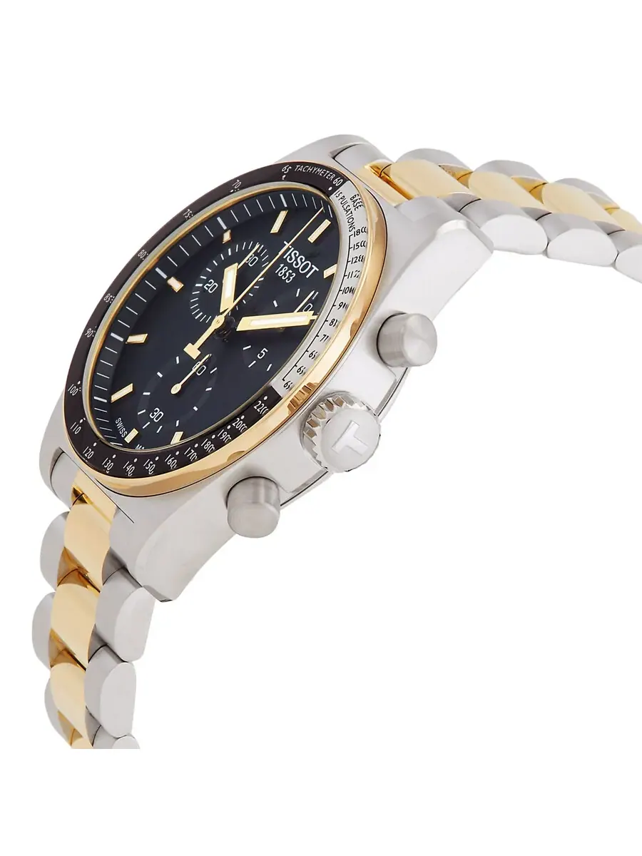 Мужские часы Tissot T-Sport Chronograph Quartz с черным циферблатом T149.417.22.051.00 — изображение 2 из 3, оттенок черный