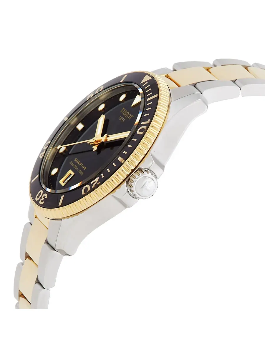Мужские кварцевые часы Tissot T-Sport с черным циферблатом T120.410.22.051.00 — изображение 2 из 3, оттенок черный