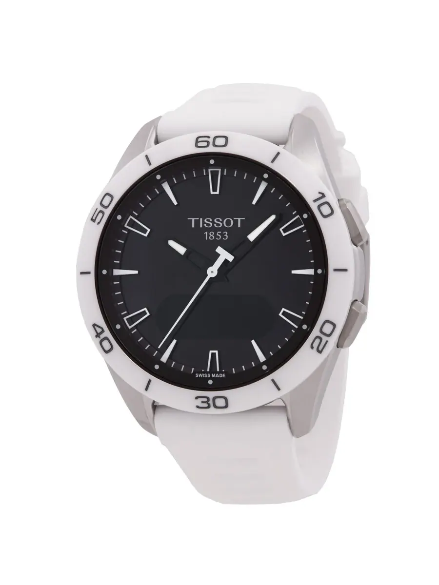 Мужские кварцевые часы Tissot T-Touch Connect Sport с черным циферблатом, модель T1534204705103 — изображение 1 из 3