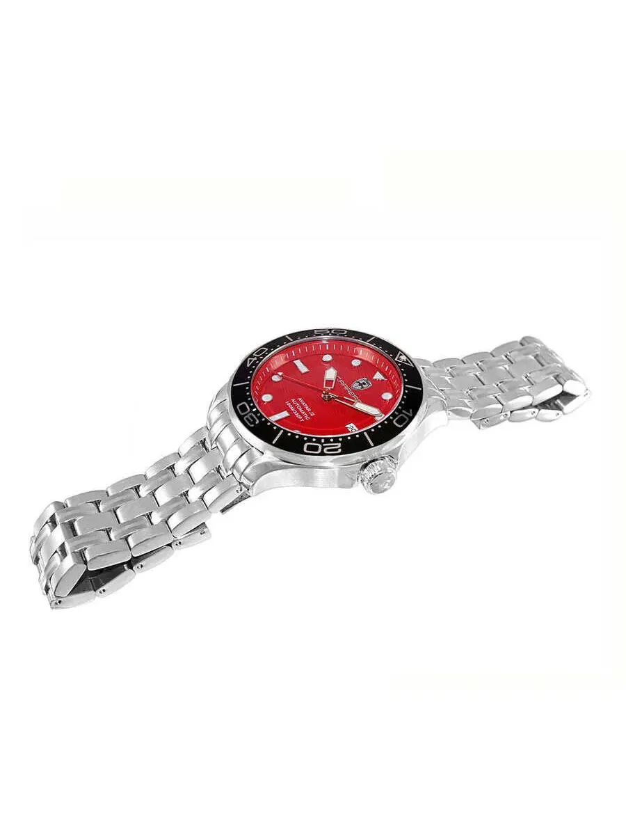 Мужские часы Torino Carrero Avatar Automatic с красным циферблатом JC1S6161RD_BK — изображение 2 из 4, оттенок черный