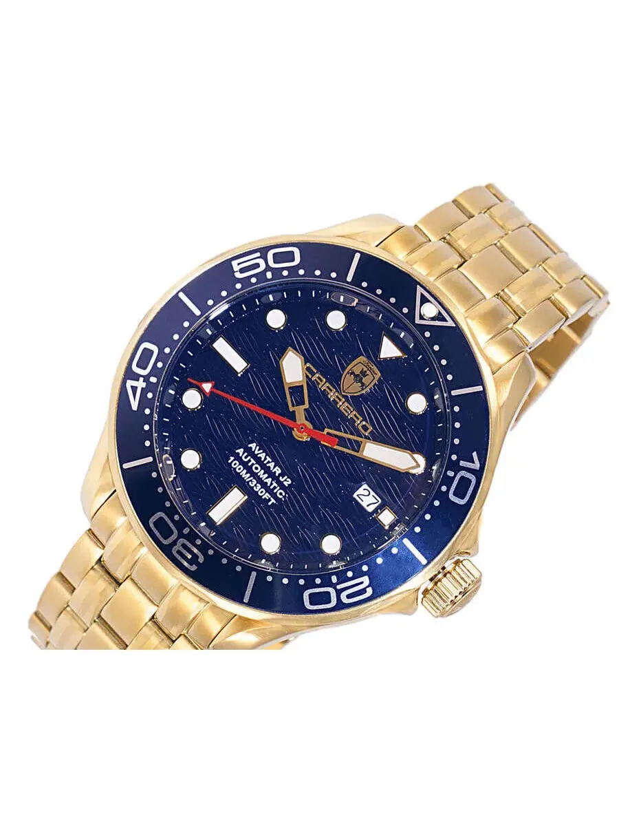 Мужские часы Torino Carrero Avatar Automatic с синим циферблатом C1G6161BUJ — изображение 4 из 4, оттенок синий