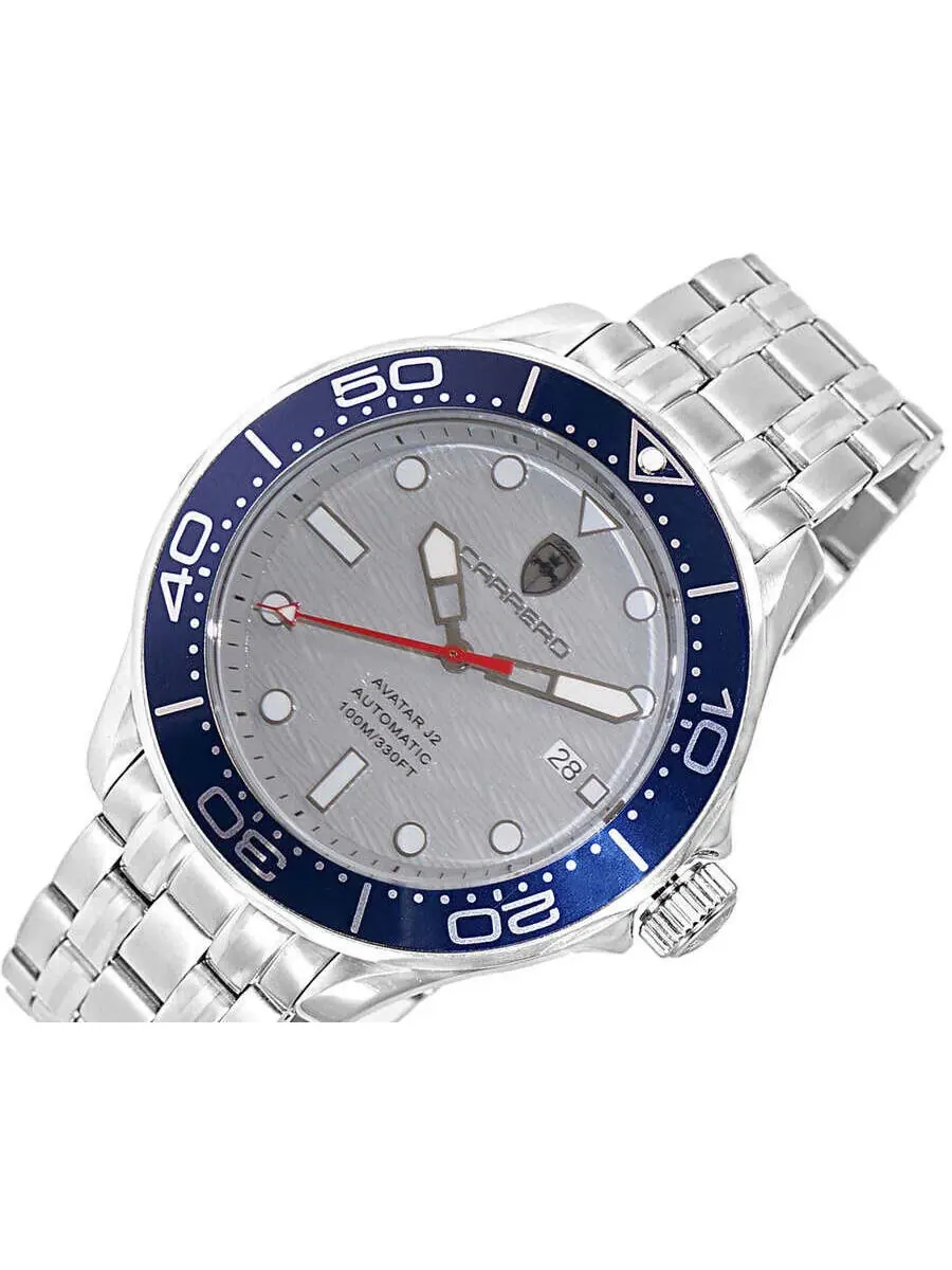 Мужские часы Torino Carrero Avatar Automatic с серым циферблатом C1S6161GRJ — изображение 4 из 4, оттенок синий