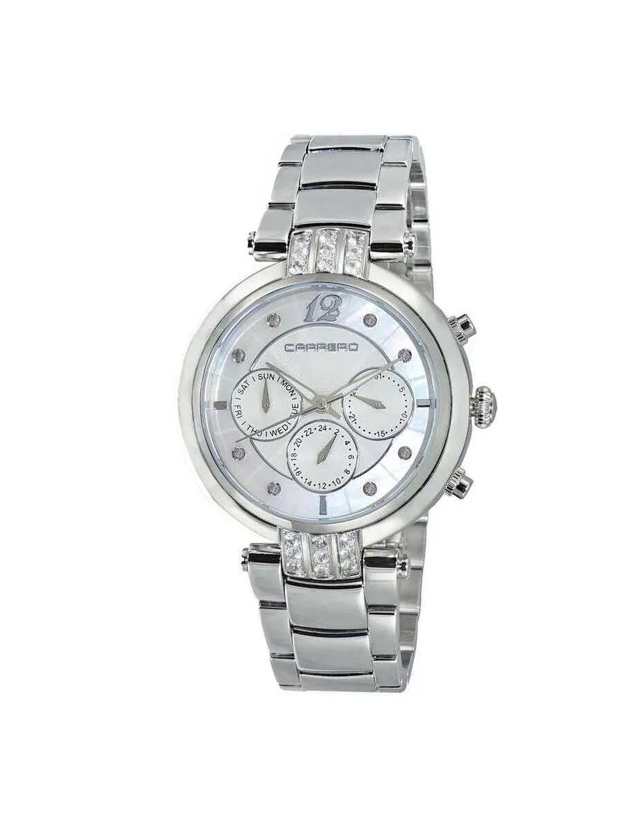Женские часы Torino Carrero Adelina GMT Quartz с белым циферблатом CL1S03WTJ
