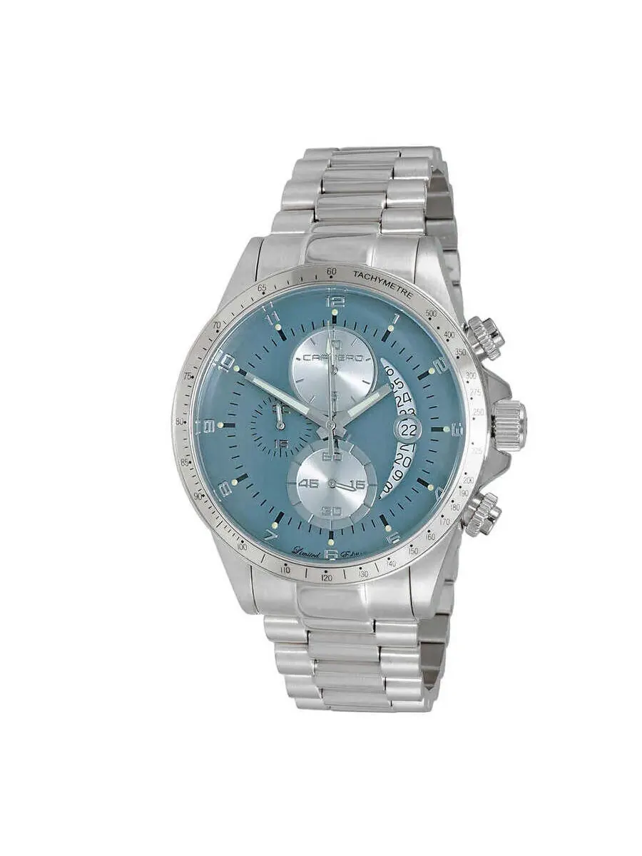 Мужские часы Torino Carrero Winner Circle Chronograph Quartz с синим циферблатом JCISS101UBU
