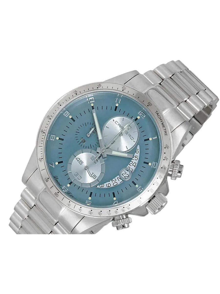 Мужские часы Torino Carrero Winner Circle Chronograph Quartz с синим циферблатом JCISS101UBU — изображение 4 из 4