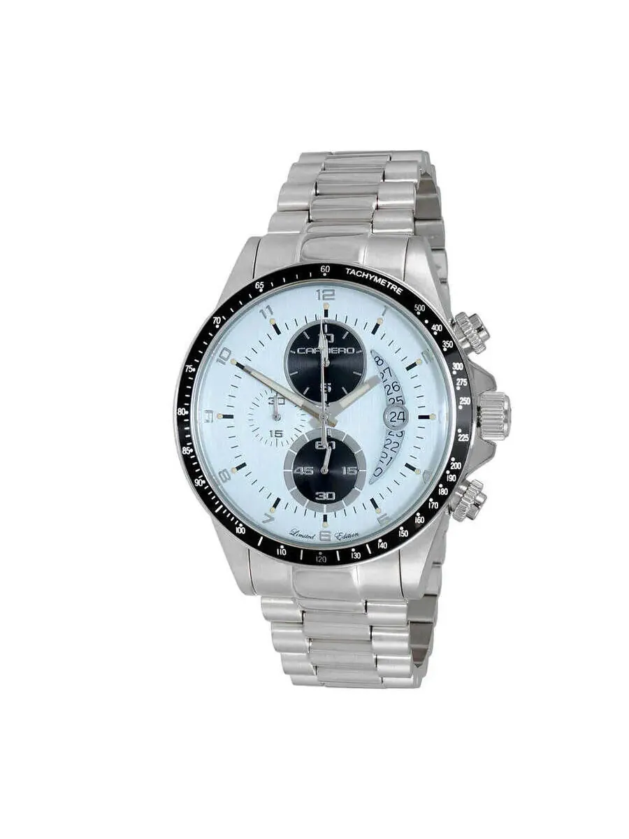 Мужские кварцевые часы Torino Carrero Winner Circle Chronograph с серым циферблатом, модель JCISBK101LGY