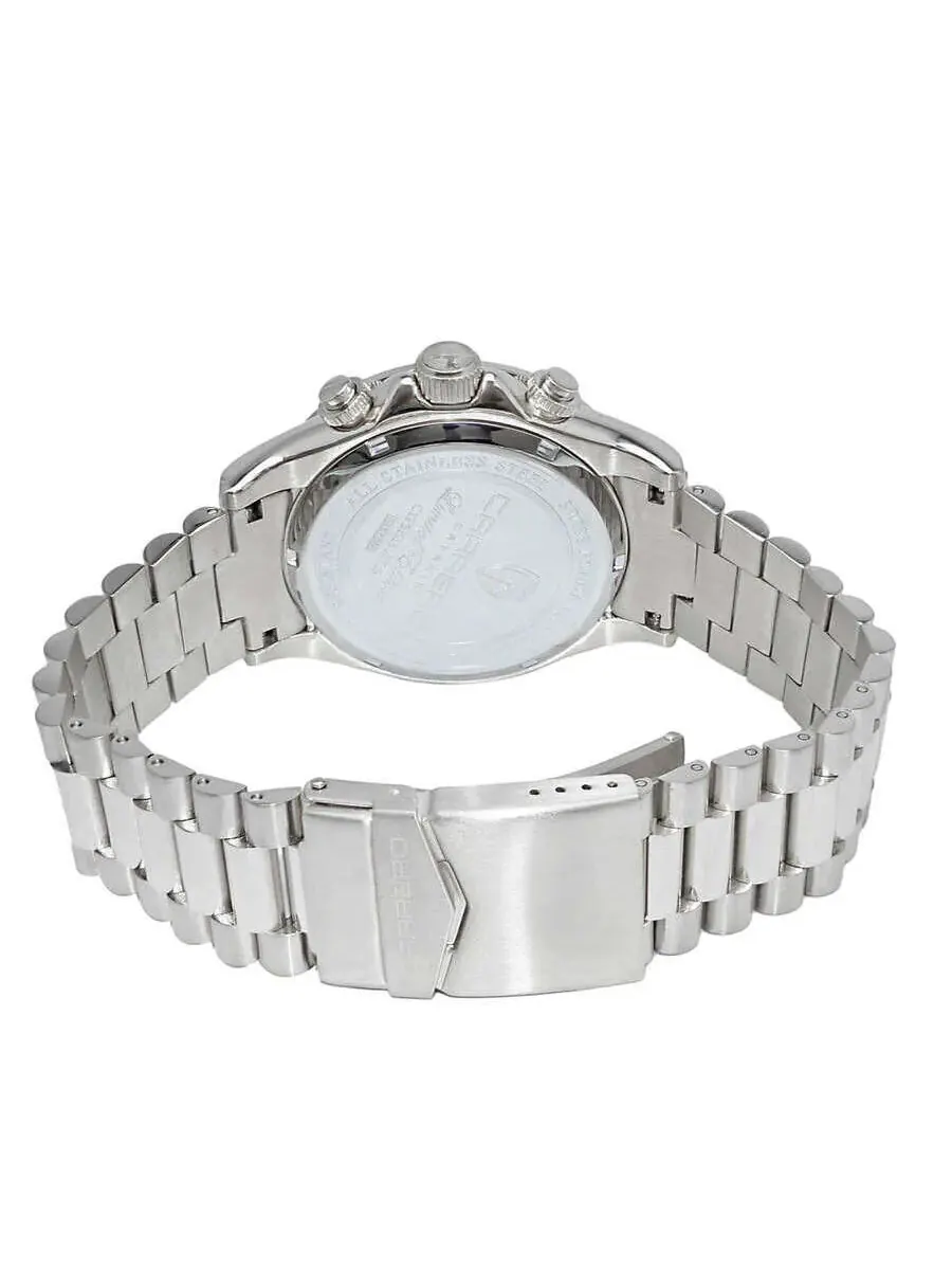 Мужские кварцевые часы Torino Carrero Winner Circle Chronograph с красным циферблатом, модель JCISBK101BRD, оттенок черный