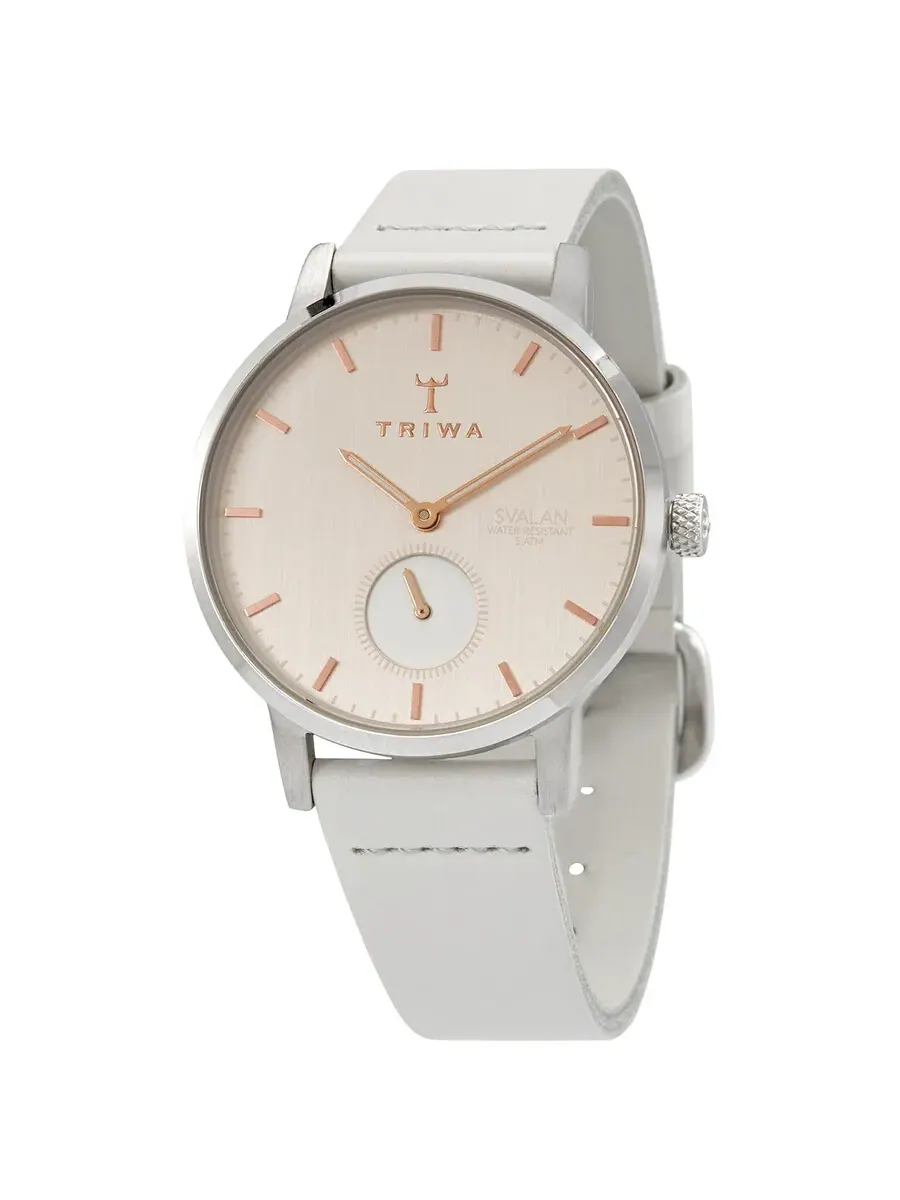 Женские часы Triwa Blush Svalan Grey Quartz SVST102SS111512 — изображение 1 из 3, оттенок серебряный