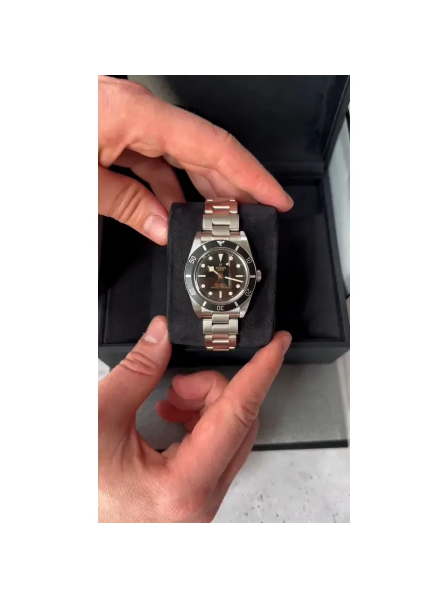 Мужские часы Tudor Black Bay 54 с автоматическим хронографом, черным циферблатом M79000N-0001 — изображение 5 из 5