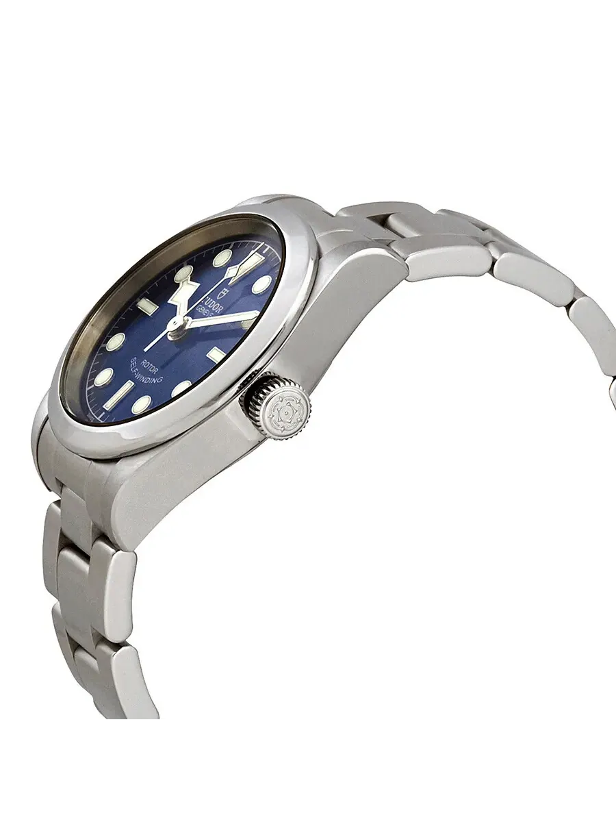 Женские часы Tudor Black Bay Automatic 32 мм с синим циферблатом M79580-0003 — изображение 2 из 4, оттенок серебряный