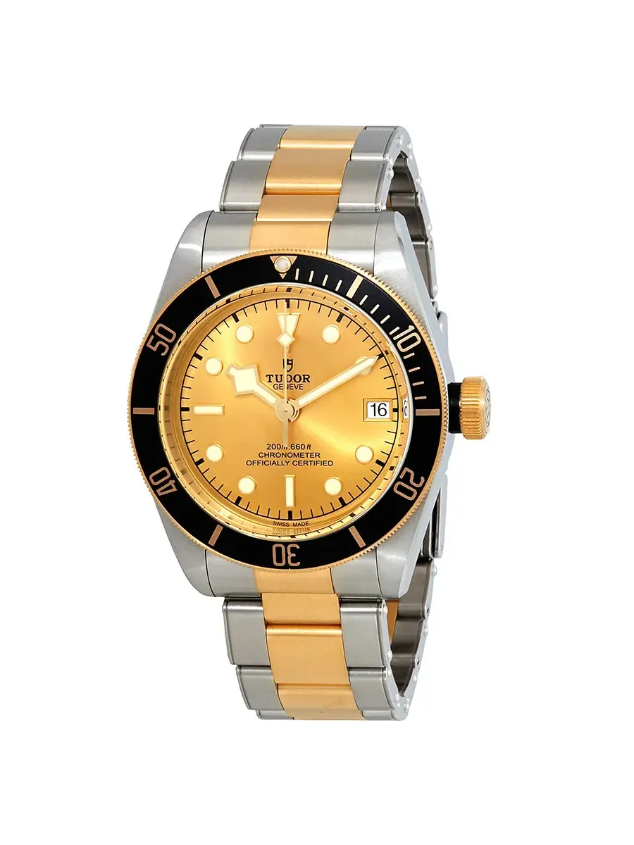 Мужские часы Tudor Black Bay Automatic 41 мм с шампанским циферблатом M79733N-0004 — изображение 1 из 4, оттенок шампань