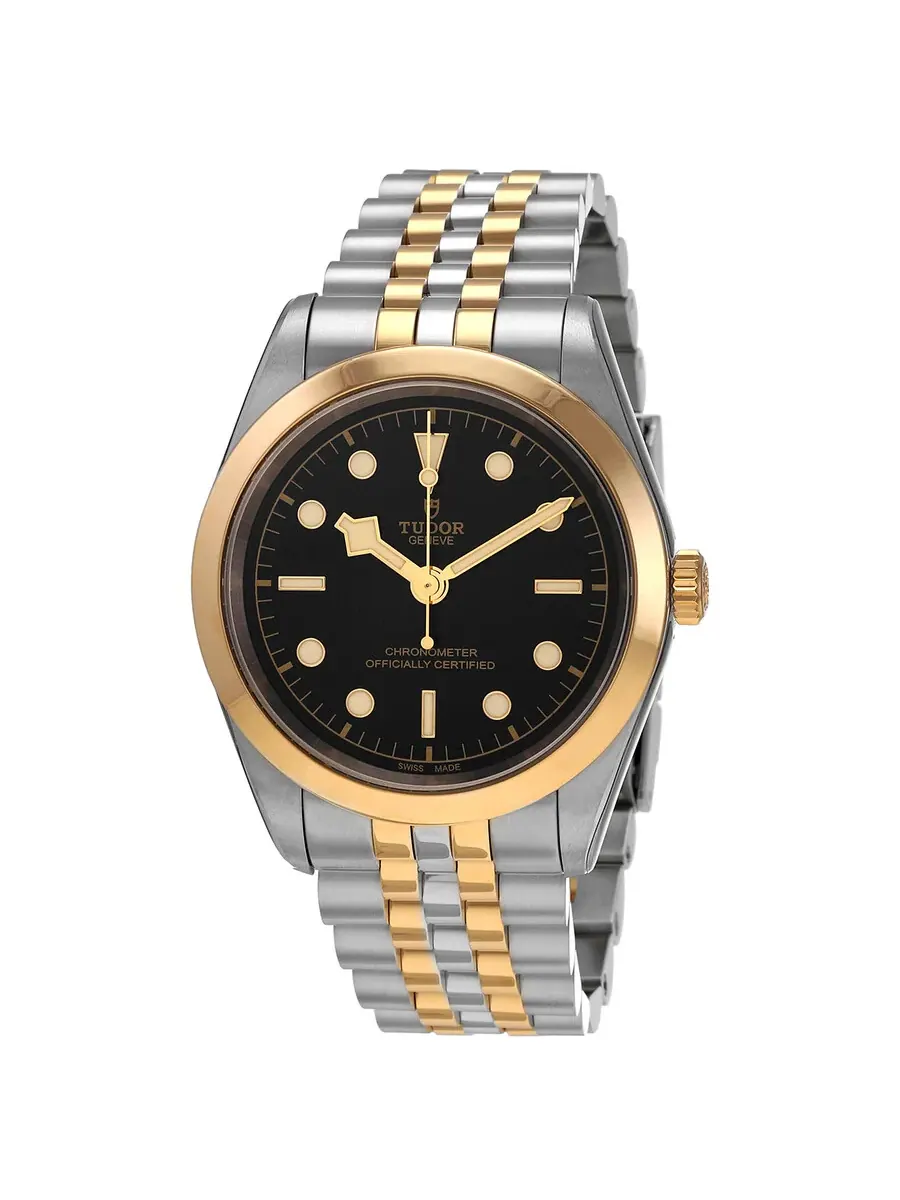 Мужские часы Tudor Black Bay Automatic Chronometer с черным циферблатом M79683-0001 — изображение 1 из 4, оттенок черный